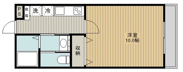 SAKASU　AZABUの物件間取画像